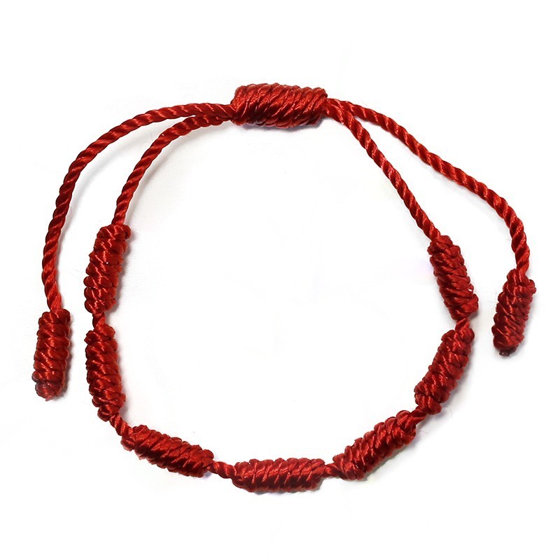 PULSERA CUERDA 7 NUDOS