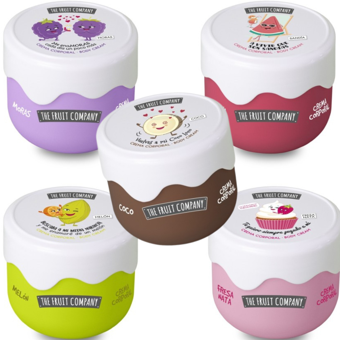 CREMA CORPORAL THE FRUIT COMPANY