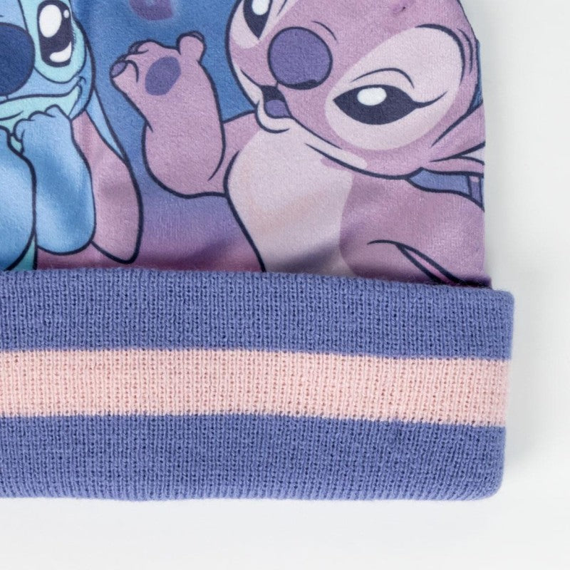 CONJUNTO 3 PIEZAS(GORRO BRAGA GUANTES) SNOOD STITCH