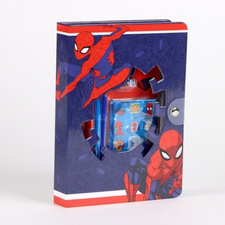 CUADERNO SET STITCH O SPIDERMAN