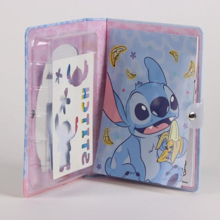 CUADERNO SET STITCH O SPIDERMAN