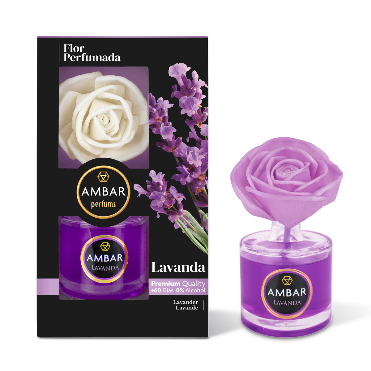 MIKADO FLOR PERFUMADA AMBAR