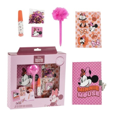 SET DIARIO STITCH O MINNIE