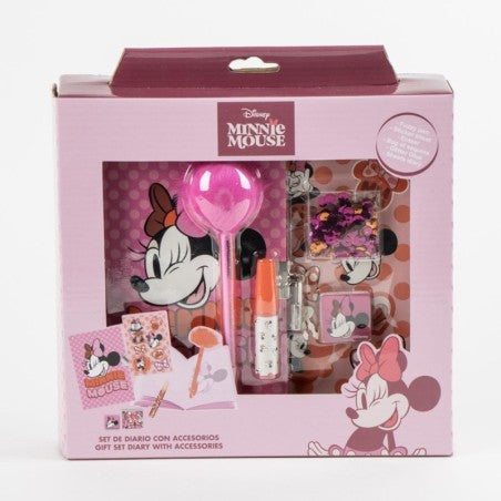 SET DIARIO STITCH O MINNIE