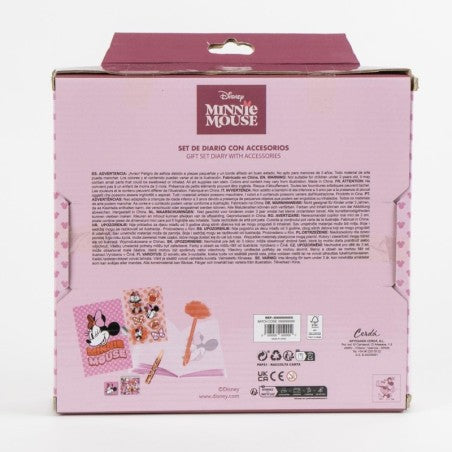SET DIARIO STITCH O MINNIE