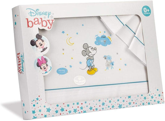 JUEGO DE SABANAS 3 PIEZAS DISNEY (INTERBABY)