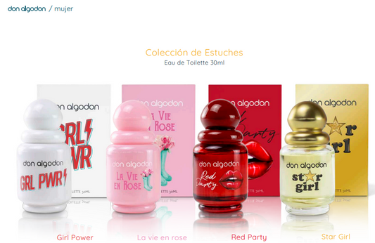 EAU DE TOILETTE 30 ML MUJER DON ALGODON