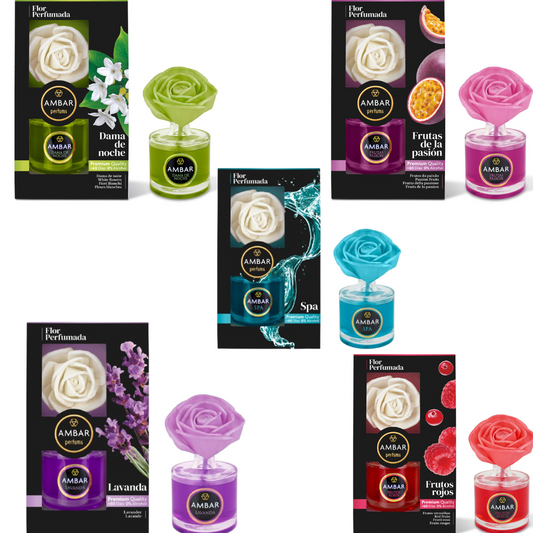 MIKADO FLOR PERFUMADA AMBAR