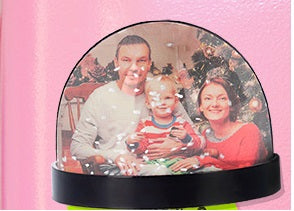 BOLA DE NIEVE IMÁN PERSONALIZADA