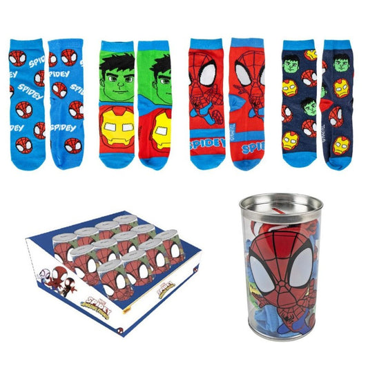 PACK 4 CALCETINES SPIDEY