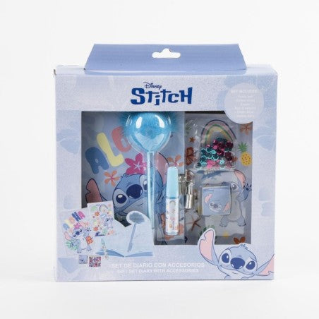 SET DIARIO STITCH O MINNIE