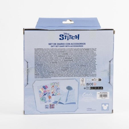 SET DIARIO STITCH O MINNIE